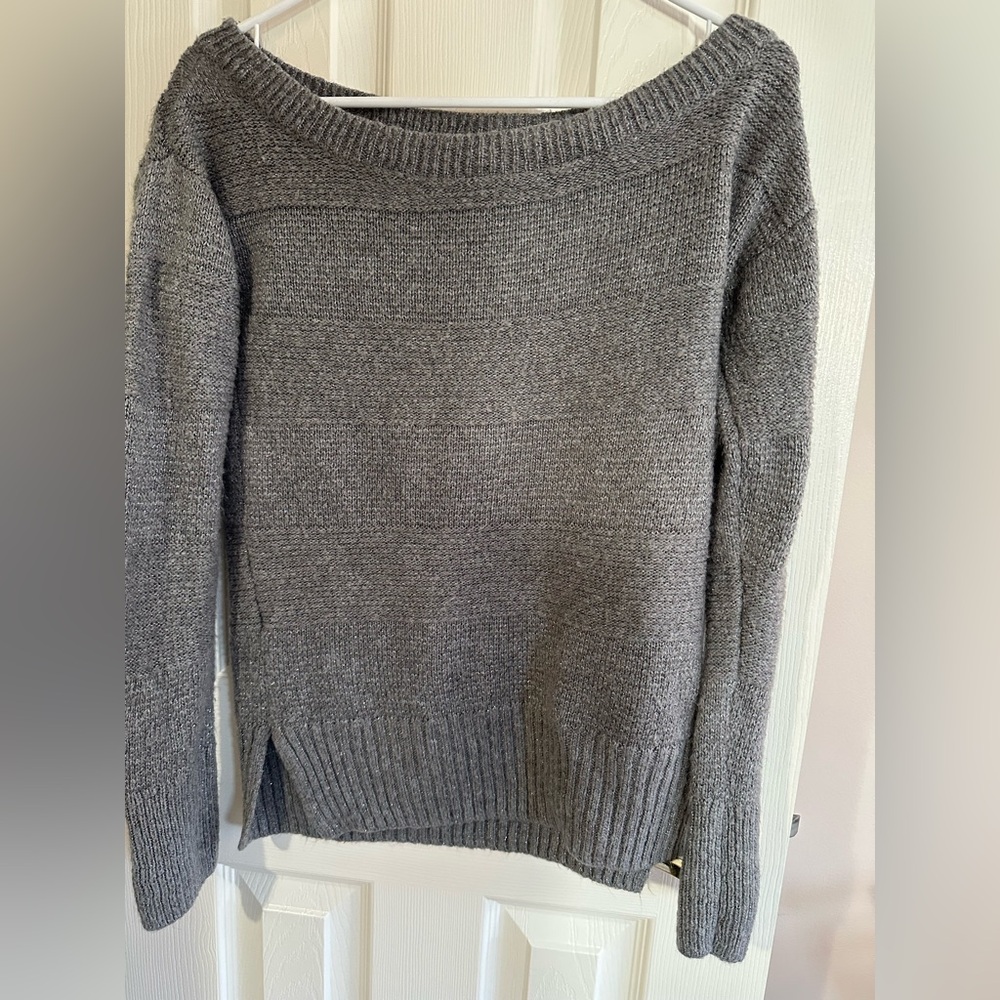 Off shoulder sweater